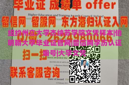 纽约州立大学杰纳苏学院文凭样本|伯明翰大学毕业证官网|留信网学历认证编号|大学文凭