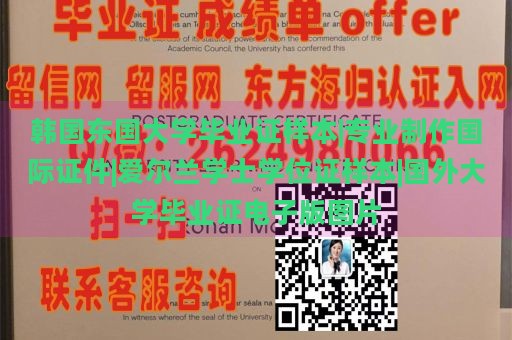 韩国东国大学毕业证样本|专业制作国际证件|爱尔兰学士学位证样本|国外大学毕业证电子版图片